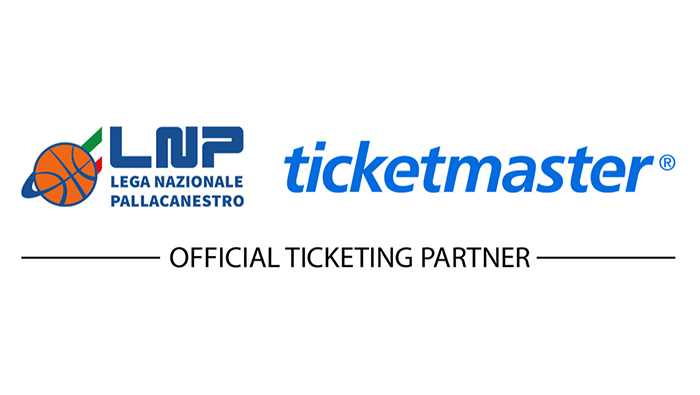 Ticketmaster nuovo official ticketing partner di Lega Nazionale Pallacanestro